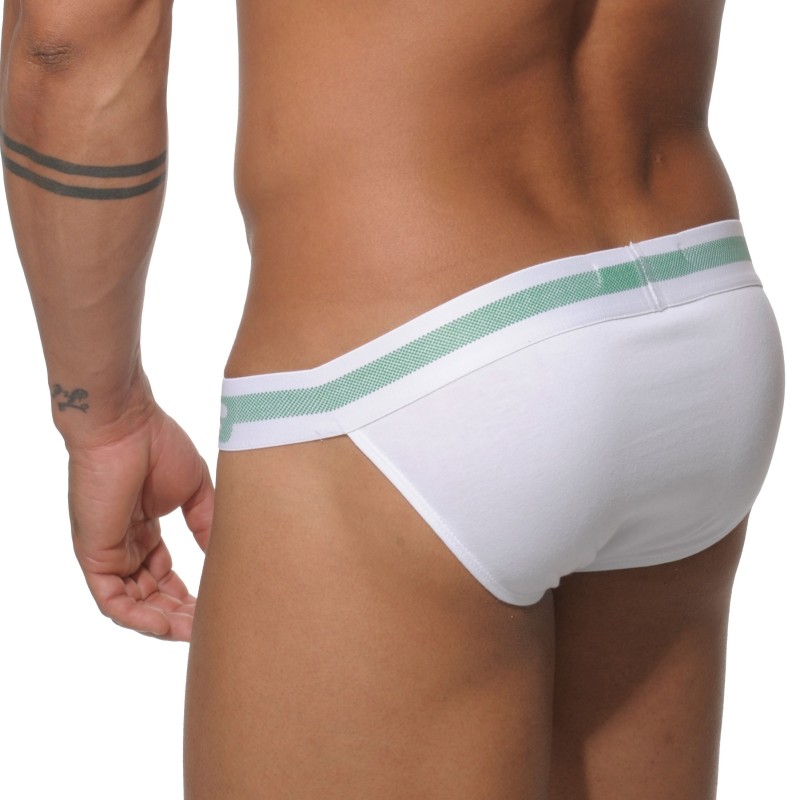 Bikini Daytona Blanc Es Collection Vente Slips Et Bandeaux Po