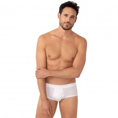 Slip Homme Ouvert Coton Premium Eminence Blanc Eminence Vente