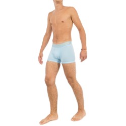 Boxershorts, Shorty der Marke CALVIN KLEIN - Tunk CUSTOMIZED STRETCH blau - Ref : NB1298A 2LO