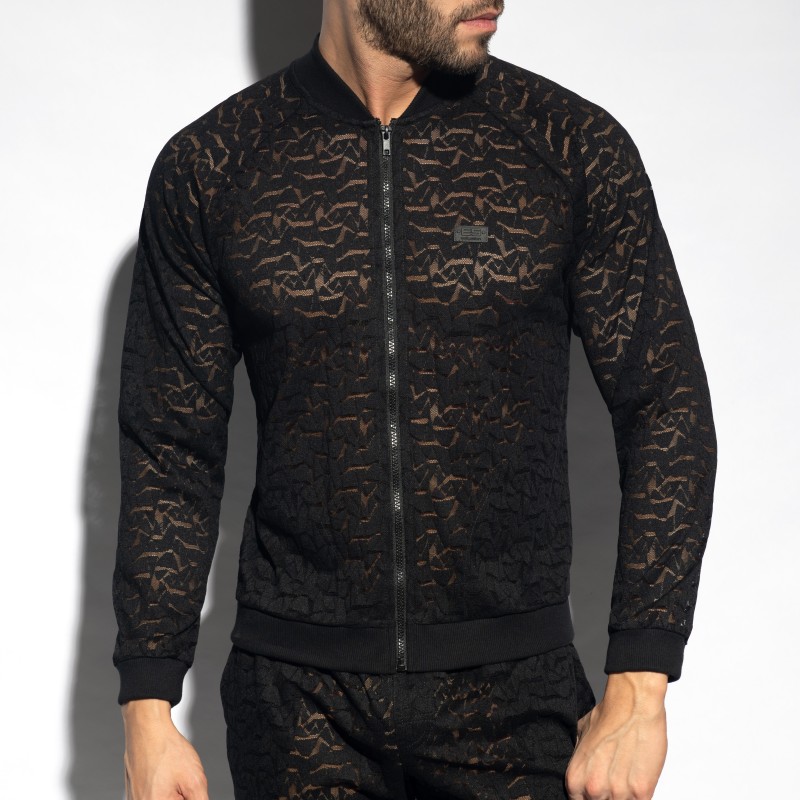 Veste de la marque ES COLLECTION - Veste Spider - noir - Ref : SP308 C10