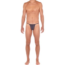 Intimo del marchio HOM - G-String Plume - grigio antracite - Ref : 359931 Z098