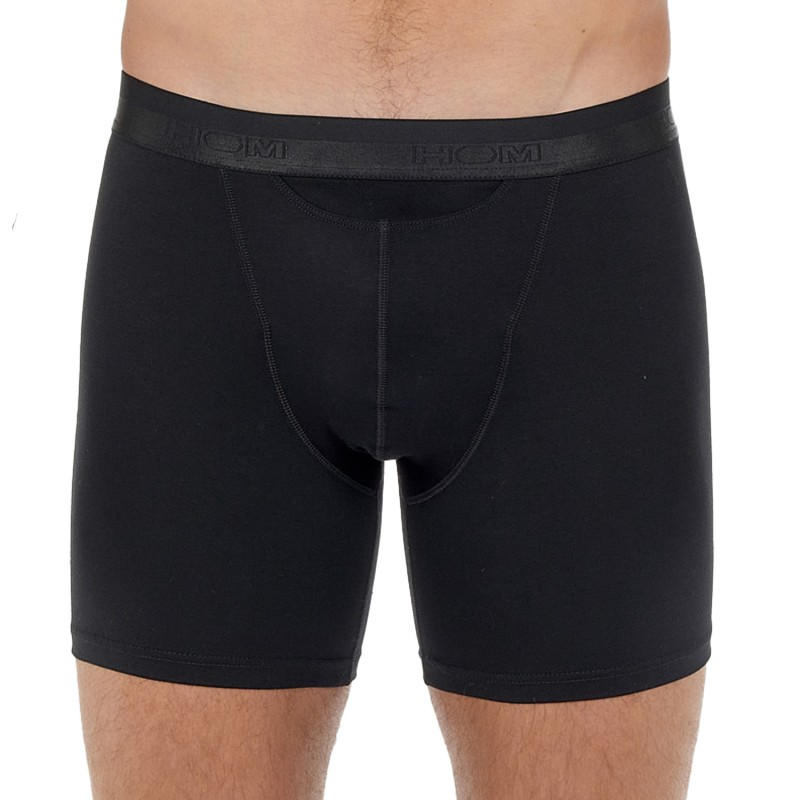 Shorts Boxer, Shorty de la marca HOM - Boxer HO1 long Classic - negro - Ref : 359519 0004