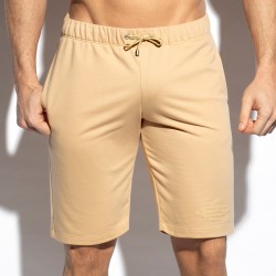 Short de la marque ES COLLECTION - Short Sport Relief - beige - Ref : SP293 C28