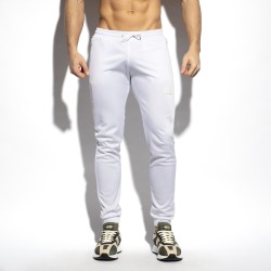 Pantalones de la marca ES COLLECTION - Pantalones Bolsillos con cremallera - blanco - Ref : SP317 C01