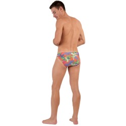 Brief of the brand HOM - Micro Briefs Comfort  HOM Funky Styles - orange - Ref : 402817 P0JX