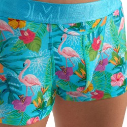 Boxer, shorty de la marque HOM - Boxer HOM HO1 Funky Styles - turquoise - Ref : 402818 P0PF