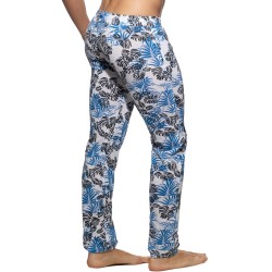 Pantalon de la marque ADDICTED - Pantalon Tropicana - bleu - Ref : AD1263 C16