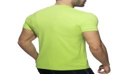 Polo of the brand ADDICTED - Polo Shirt AD V-neck - green - Ref : AD1258 C07