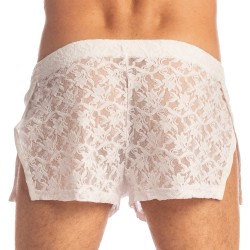 Kurze der Marke L HOMME INVISIBLE - White Lotus - Aero Freedom Shorts - Ref : HW179 ARA 002