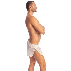 Corto de la marca L HOMME INVISIBLE - White Lotus - Pantalones cortos Aero Freedom - Ref : HW179 ARA 002