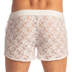 Short de la marque L HOMME INVISIBLE - White Lotus - Short Sensation - Ref : HW130 ARA 002