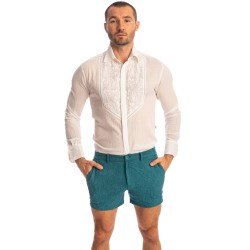 Kurze der Marke L HOMME INVISIBLE - Udaipur Aqua - Shorts - Ref : RW01 UDA 040