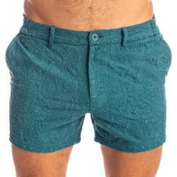 Breve del marchio L HOMME INVISIBLE - Udaipur Aqua - Pantaloncini - Ref : RW01 UDA 040