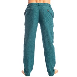 Pantaloni del marchio L HOMME INVISIBLE - Udaipur Aqua - Pantaloni - Ref : RW02 UDA 040