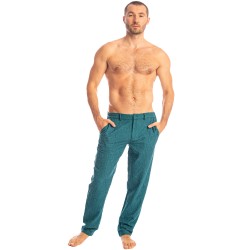 Pantaloni del marchio L HOMME INVISIBLE - Udaipur Aqua - Pantaloni - Ref : RW02 UDA 040