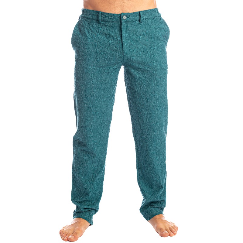 Pants of the brand L HOMME INVISIBLE - Udaipur Aqua - Pants - Ref : RW02 UDA 040