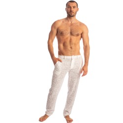 Pants of the brand L HOMME INVISIBLE - Udaipur White - Pants - Ref : RW02 UDA 002