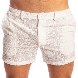 Kurze der Marke L HOMME INVISIBLE - Udaipur Weiß - Shorts - Ref : RW01 UDA 002