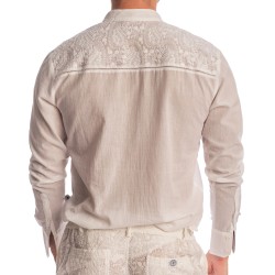 Haut lounge de la marca L HOMME INVISIBLE - Udaipur Blanco - Túnica - Ref : HW123 UDA 002