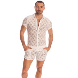 Camisa de la marca L HOMME INVISIBLE - White Lotus - Camisa - Ref : HW122 ARA 002