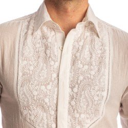 Camisa de la marca L HOMME INVISIBLE - Udaipur Blanco - Camisa - Ref : HW126 UDA 002