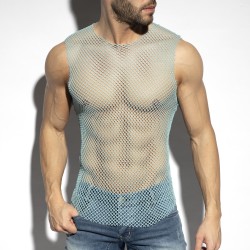 Tank top der Marke ES COLLECTION - copy of Débardeur Beachy net - blanc - Ref : TS334 C23