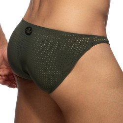 Slip, Tanga de la marque AD FÉTISH - Bikini Excite mesh - kaki - Ref : ADF202 C12