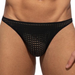 Slip, Tanga de la marque AD FÉTISH - Bikini Excite mesh - noir - Ref : ADF202 C10