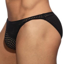 Slip, Tanga de la marque AD FÉTISH - Bikini Excite mesh - noir - Ref : ADF202 C10