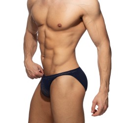 Slip de la marca AD FÉTISH - Bikini Excite mesh - navy - Ref : ADF202 C09