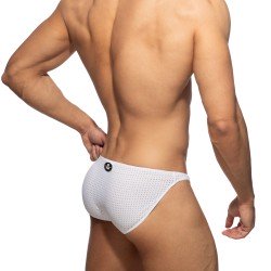 Slip, Tanga de la marque AD FÉTISH - Bikini Excite mesh - blanc - Ref : ADF202 C01