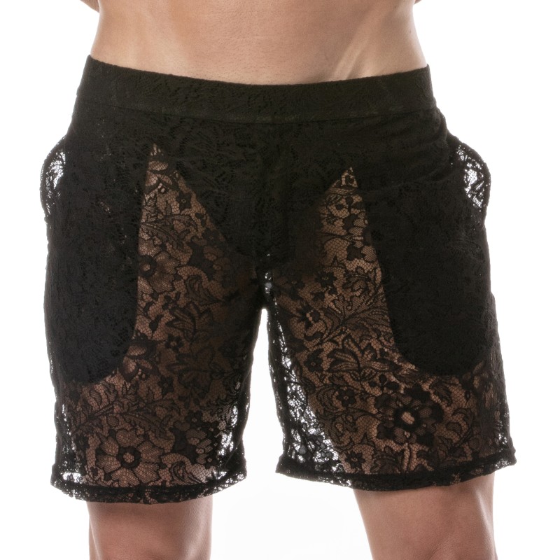 Short de la marque TOF PARIS - Short Long en Dentelle Tof Paris - Ref : TOF423N