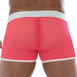 Short de la marque TOF PARIS - Short En Résille Néon rose Tof Paris - Ref : TOF245PF