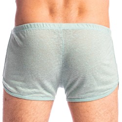 Short de la marque L HOMME INVISIBLE - Nieuport Turquoise - Short Freedom L Homme Invisible - Ref : HW129 NIE C21