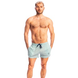 Kurze der Marke L HOMME INVISIBLE - Nieuport Türkis - Kurze Lounge-Shorts L Homme Invisible - Ref : RW29 NIE C21