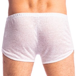 Breve del marchio L HOMME INVISIBLE - Nieuport Bianco - Short Freedom L Homme Invisible - Ref : HW129 NIE 002