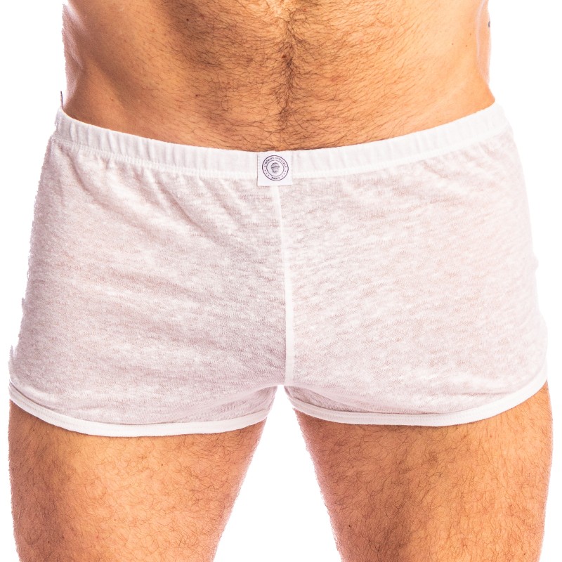 Corto de la marca L HOMME INVISIBLE - Nieuport Blanco - Short Freedom L Homme Invisible - Ref : HW129 NIE 002