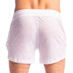 Breve del marchio L HOMME INVISIBLE - Nieuport Bianco - Pantaloncini corti da salotto L Homme Invisible - Ref : RW29 NIE 002