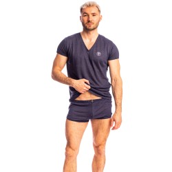 Short of the brand L HOMME INVISIBLE - Nieuport Navy - Freedom Short L Homme Invisible - Ref : HW129 NIE M47