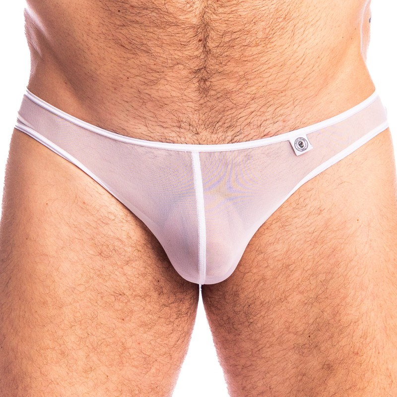 Slip, Tanga de la marque L HOMME INVISIBLE - Pure Sine - Mini Slip Taille Basse L Homme Invisible - Ref : MY44 PUR 002