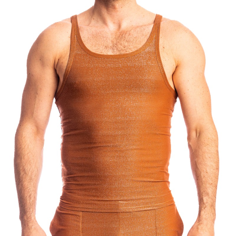 Tank top of the brand L HOMME INVISIBLE - Desert Gold - Tank Top L Homme Invisible - Ref : MY63 DEG