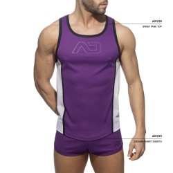 Tank top of the brand ADDICTED - Tank Top Swish - purple - Ref : AD1228 C19