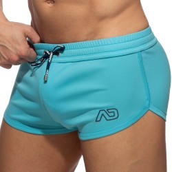 Short of the brand ADDICTED - Short court Swoosh - turquoise - Ref : AD1229 C08