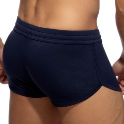 Short de la marque ADDICTED - Short court Swoosh - navy - Ref : AD1229 C09