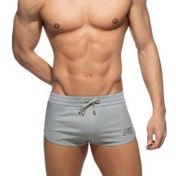 Short of the brand ADDICTED - Short Swoosh Shorts - grey - Ref : AD1229 C11