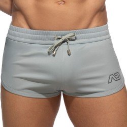 Short of the brand ADDICTED - Short Swoosh Shorts - grey - Ref : AD1229 C11