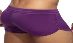 Short of the brand ADDICTED - Swoosh - purple short shorts - Ref : AD1229 C19