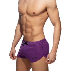 Short of the brand ADDICTED - Swoosh - purple short shorts - Ref : AD1229 C19