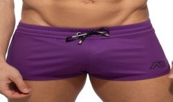 Short of the brand ADDICTED - Swoosh - purple short shorts - Ref : AD1229 C19