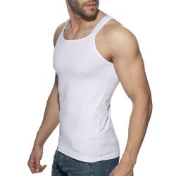 Débardeur de la marque ADDICTED - Débardeur Slim Fit Sitges - blanc - Ref : AD1260 C01